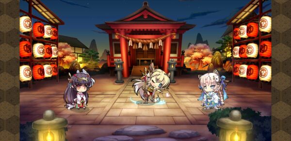 ひめがみ神楽 ガチャシーン
