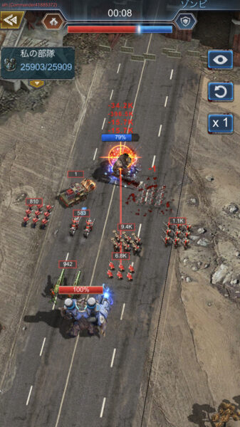 【Age of Z】前衛を壁にして