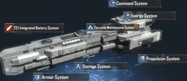 インフィニットラグランジュ AC721駆逐艦